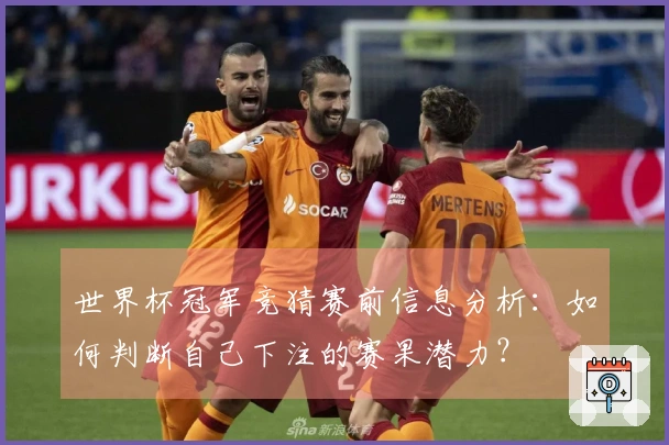 世界杯冠军竞猜赛前信息分析：如何判断自己下注的赛果潜力？